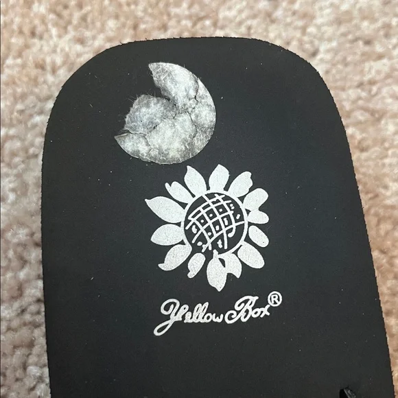 Yellow Box Bling Platform Sandals - Picture 6 of 8